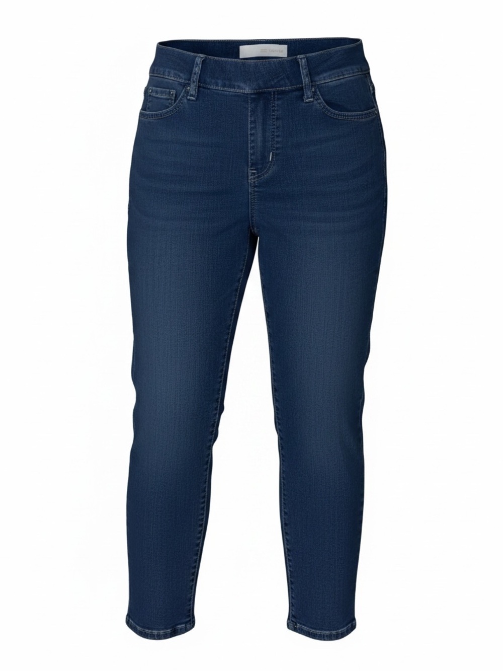 LEVI STRAUSS & CO “Totally Shaping” Pull On Skinny Jeans Leggings Med Blue SZ 14